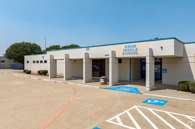 Great education offered to the students living in Krum at Krum Middle School.