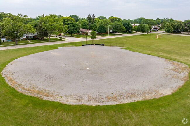 Anderson Elementary School baseball field in the city of Trenton.