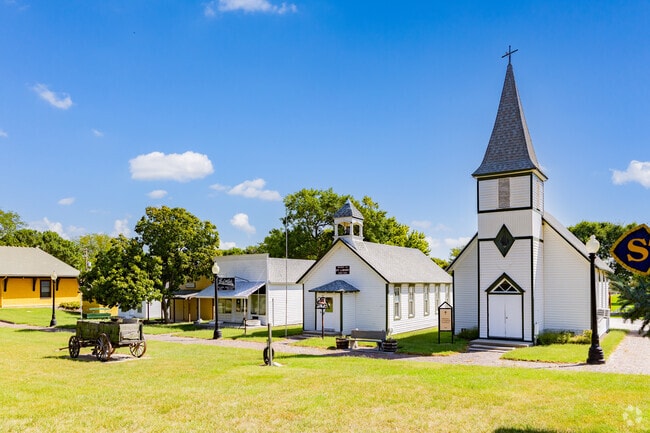 Howard County Historical Village features a small collection of historic buildings from St. Paul's early days.