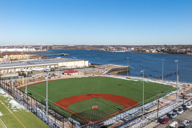 Thomas Mundy Peterson Park, located just south of Harbortown, features a soccer field and a baseball diamond.