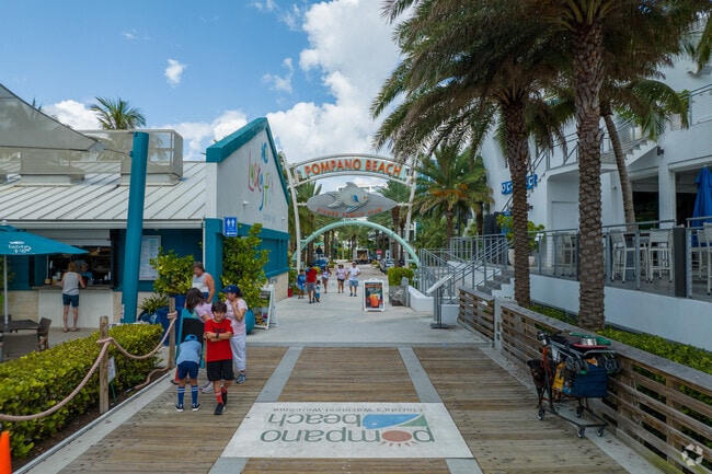 Residents and tourists have lots of outdoor activity options in the Harbor Village neighborhood.