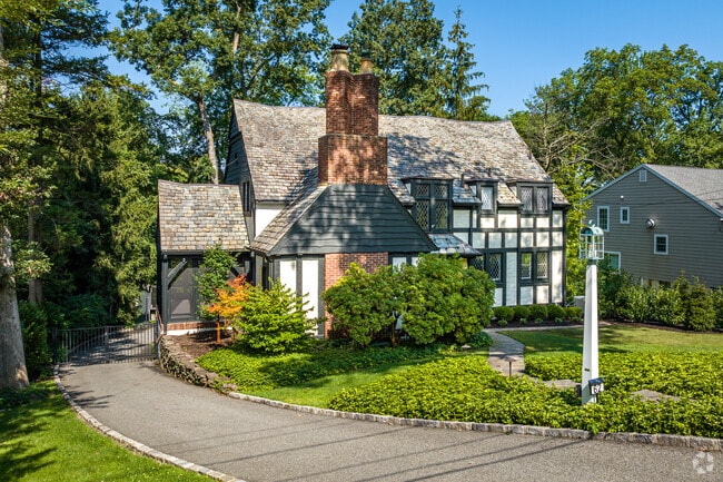 This Tudor Revival home in Verona showcases the area’s architectural diversity.