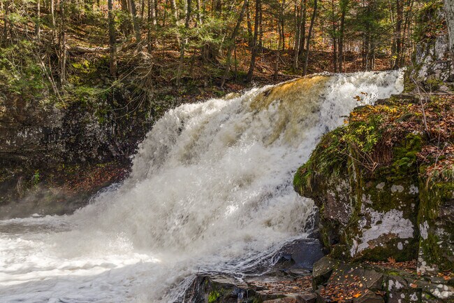Middletown's Wadsworth Falls State Park is home to a stunning waterfall and miles of hiking trails.