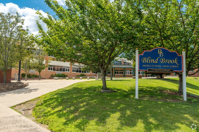 Blind Brook Middle & High School is an award-winning school in Rye Brook, NY.