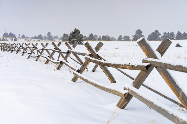 Wintertime in Lockwood can add a beautiful frosting on everything.