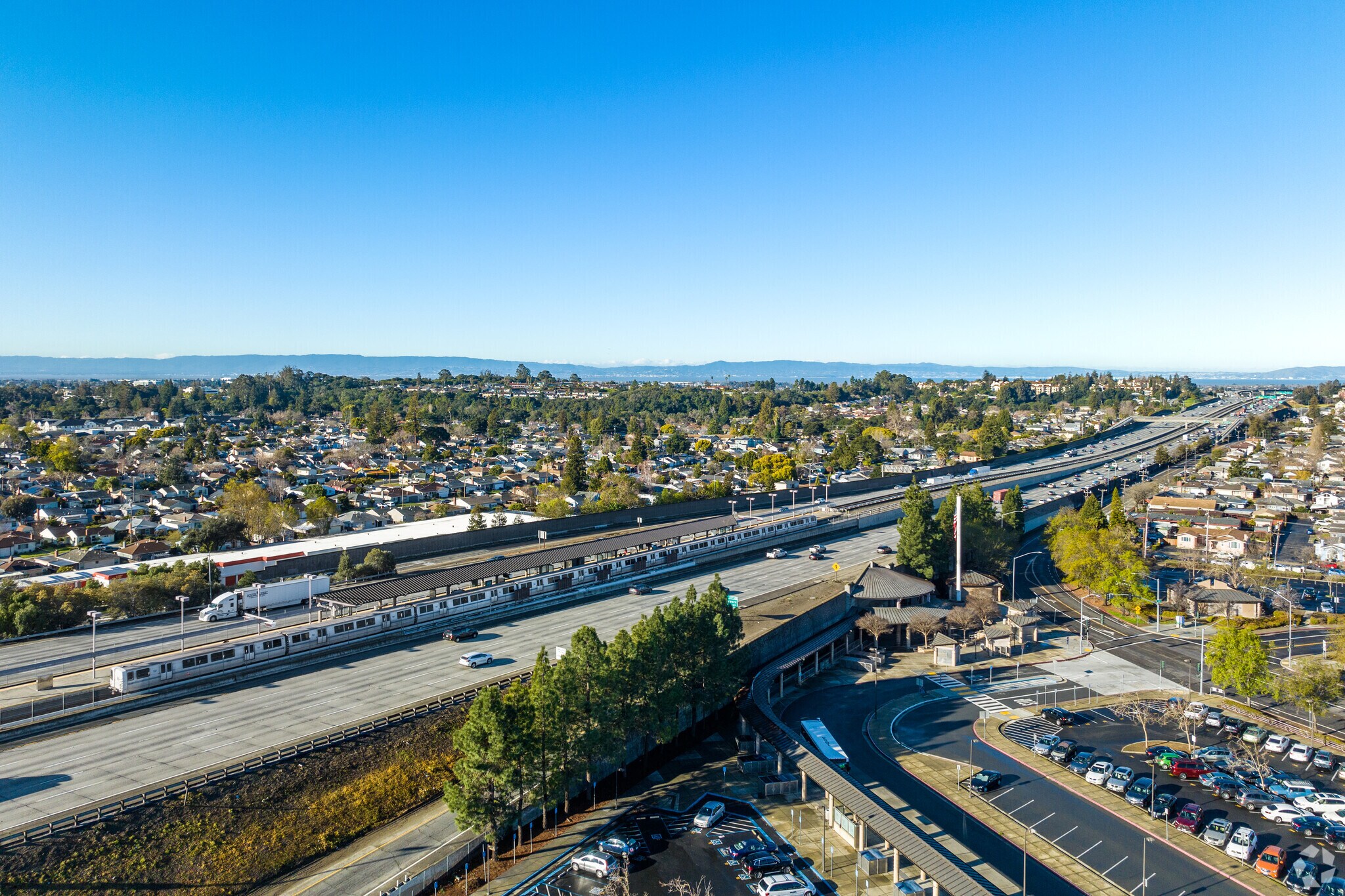 Castro Valley BART Station serves as a vital transportation gateway for Castro Valley residents.