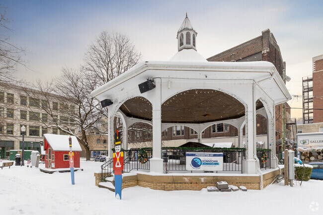 The new performance space in Central Park brings Johnstown folks together.