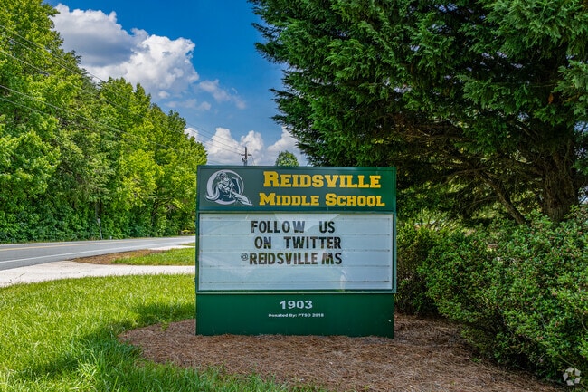 Reidsville Middle School serves over 600 students in the Reidsville area.