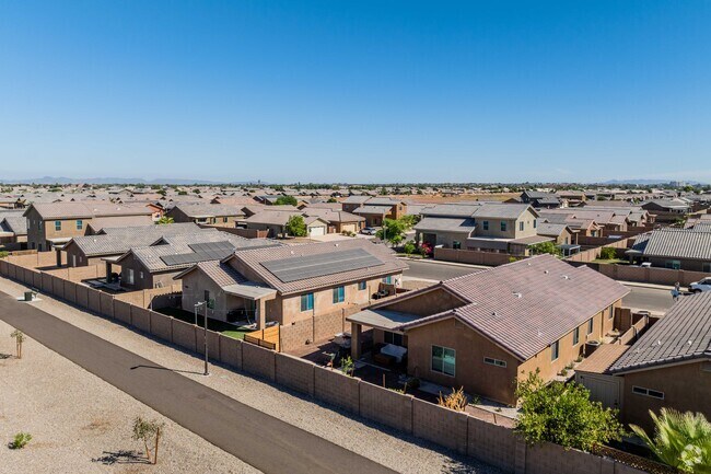 Sierra Sunset is filled with Mediterranean style homes.