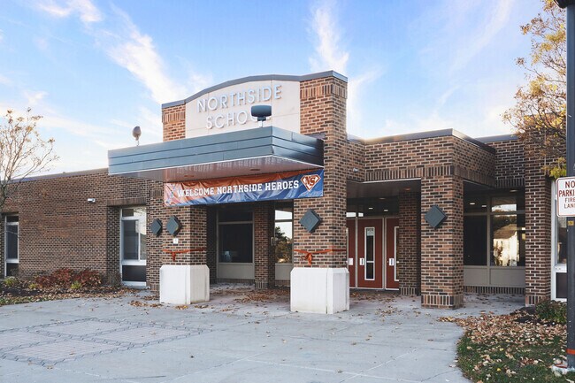 Northside Elementary gets a B plus from Niche.