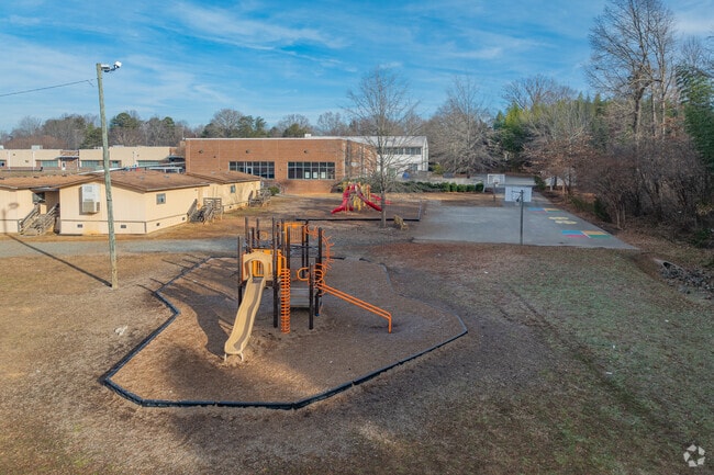Kids love the playground at Sedalia Elementary School.