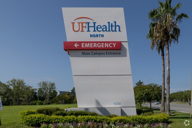 For your medical care needs, the UF Health north  facility is just six miles away.
