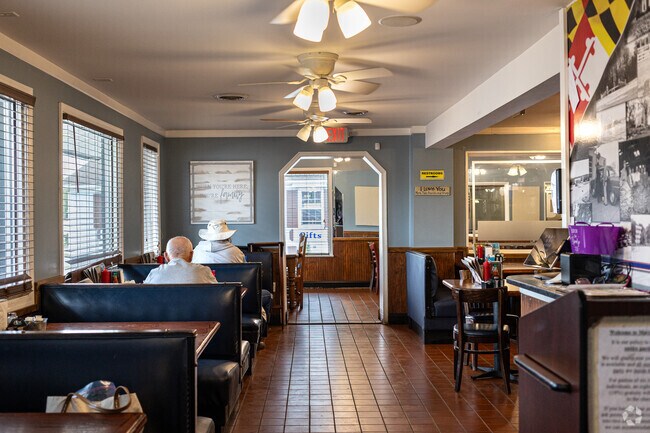 Come to LaPlata and enjoy a small town feel at Marie's Diner.