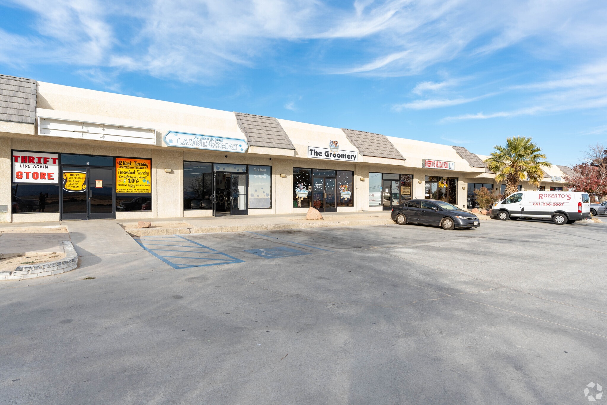 Find local businesses in the area from Food to Laundromats.