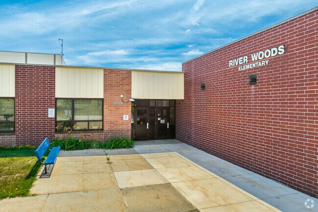 The River Woods Elementary building was opened in 2000 and has undergone a few renovations.