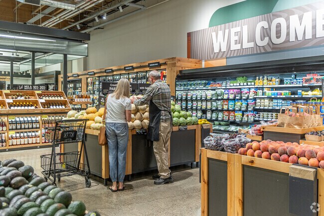 The produce selection at New Season's Market features many locally sourced options.