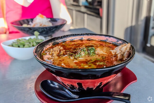 For top-notch ramen, try Slurping Turtle, an 8-minute drive from Gould Park.