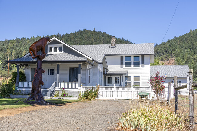 Enjoy countryside living in Tenmile, Oregon, surrounded by hay fields, horses, and farmland.