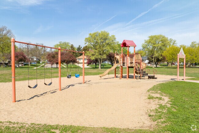 Bring the kids to Maple Village Park.