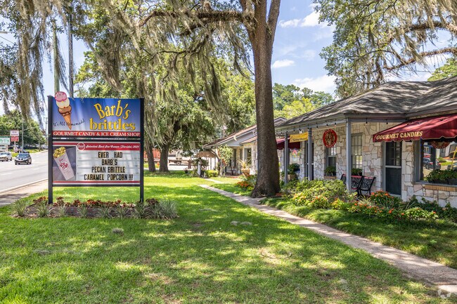 Enjoy a delicious treat from Barb's Gormet Candy & Ice Cream Shop in Lake Ella.