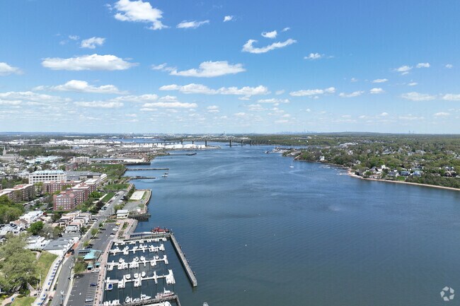 The Outerbridge Crossing from Perth Amboy leads drivers to the Verrazano Bridge and to Brooklyn.