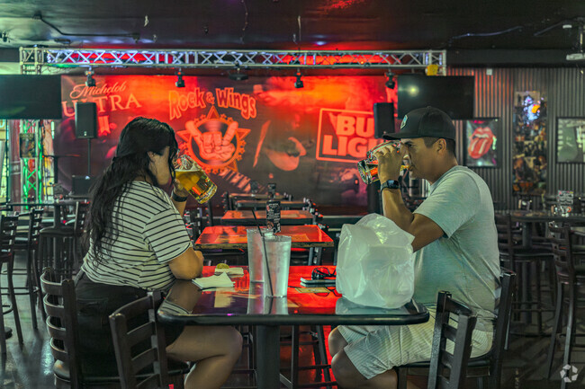 Enjoy date night and/or sing Karaoke with friends at Rock & Wings near Hill crest.