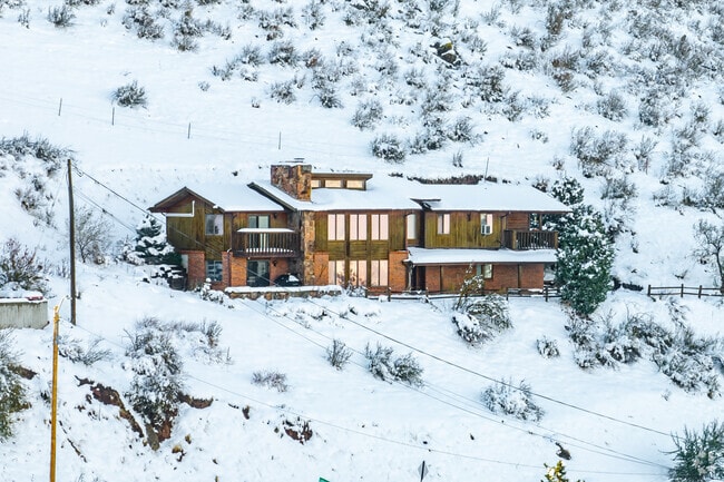 Custom homes are tucked into the mountainside in Beverly Heights.