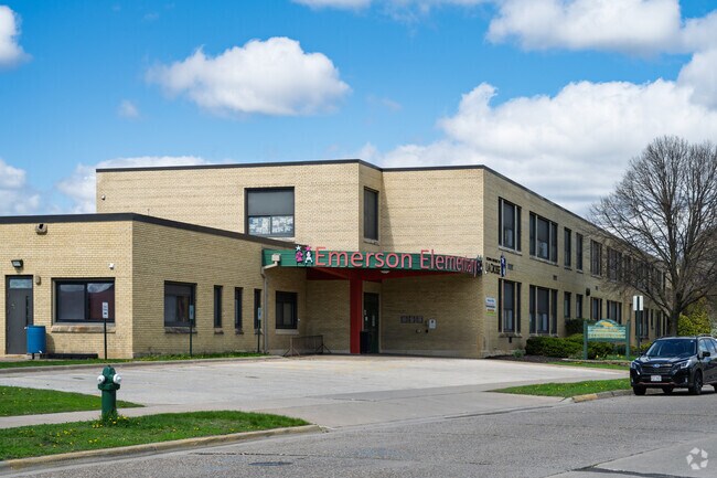 Emerson Elementary School is rated a B overall by Niche.