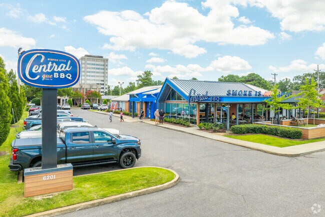 This River Oaks favorite serves up smoky goodness and Southern hospitality at Central BBQ Poplar.