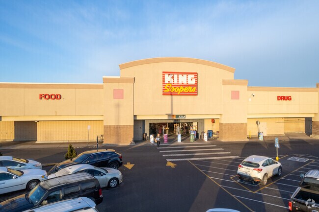King Soopers shopping center is a local favorite for families to purchase their daily needs.