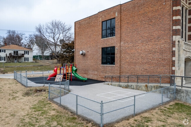 The students at Beals Elementary School enjoy learning outdoors.