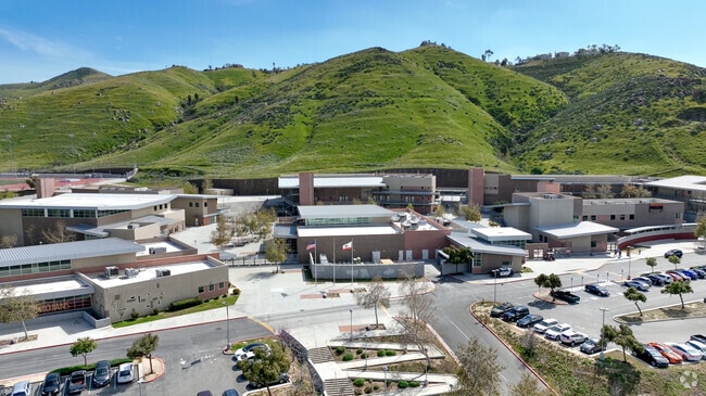 Hillcrest High School is nestled in between the hills of Lake Hills/Victoria Grove.
