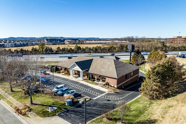 The aerial view of Thales Academy Franklin is located in the Truine Area neighborhood.