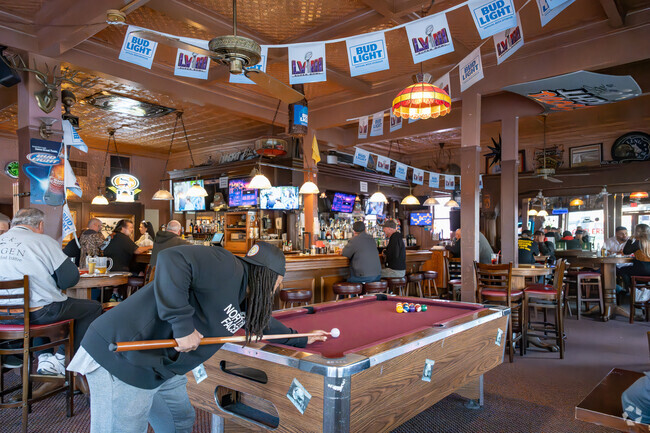 The historic Antlers Bar in Old Town Pinole is a destination for Gateley locals.
