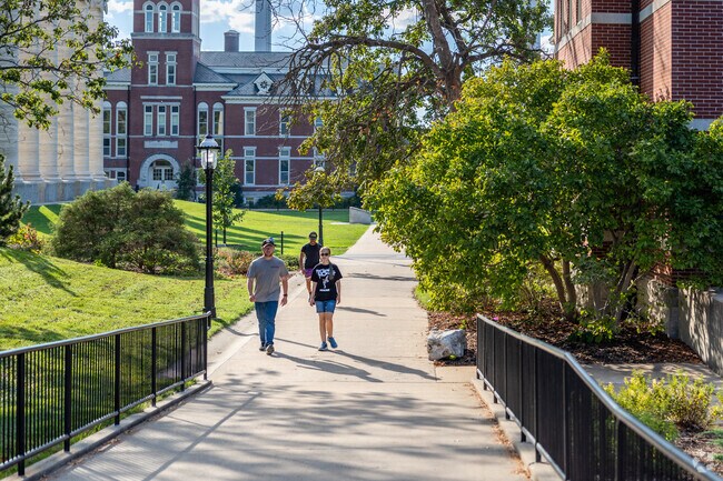 Take an afternoon walk around the University of Missouri, not too far from Old Hawthorne.