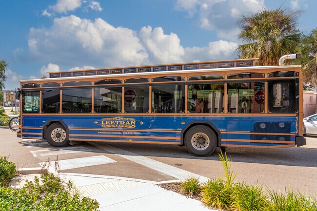 The Lee Tran system services Downtown Fort Myers.