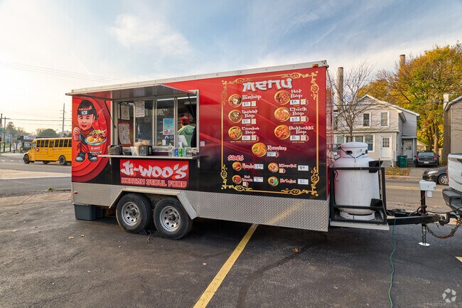 Ji-Woo's Korean Seoul Food is a popular food truck in Oswego.