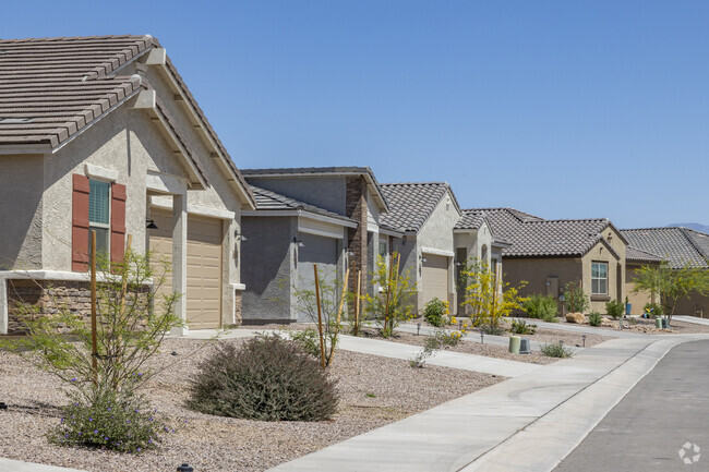 Most styles of homes in Gladden Farms feature tile roofs that can last up to 50 years.