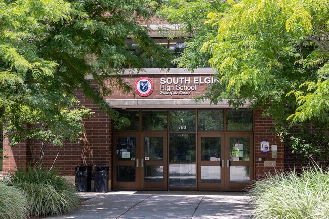 South Elgin High School challenges and encourages children to learn.