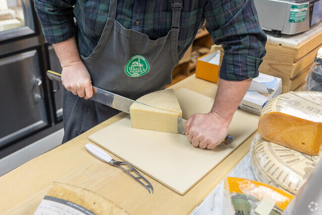 You wont find a nicer slice of cheese than at Wasik's Cheese Shop in Wellesley Square.