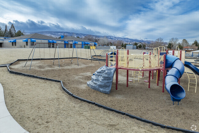 The playground at Elizabeth Lenz Elementary School.