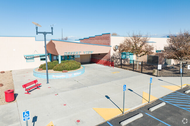 Desert View Elementary entrance.