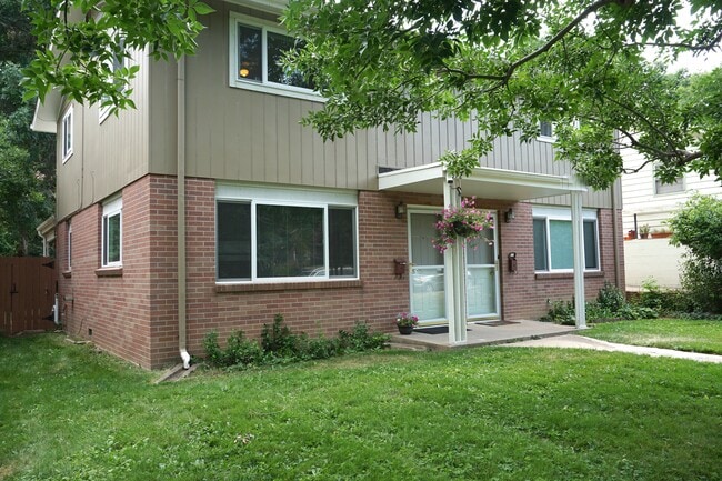 Front - Unit on left side of duplex