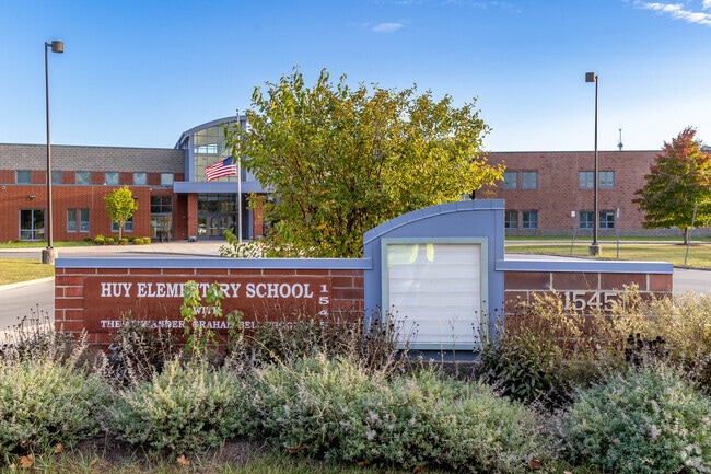 Huy Elementary School in North Linden, promotes academic excellence.