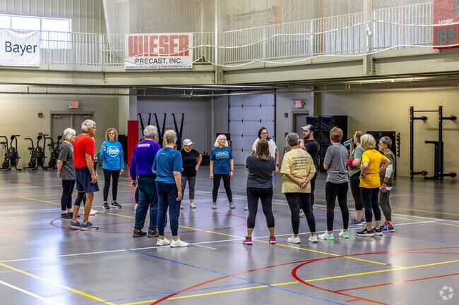 The Williamsburg Community Recreation Center offers group fitness classes most days of the week.