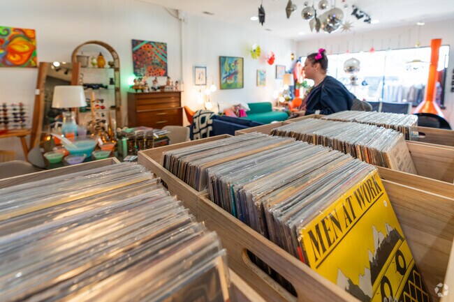 The Derby City Market in Germantown has a large selection of classic vinyl.