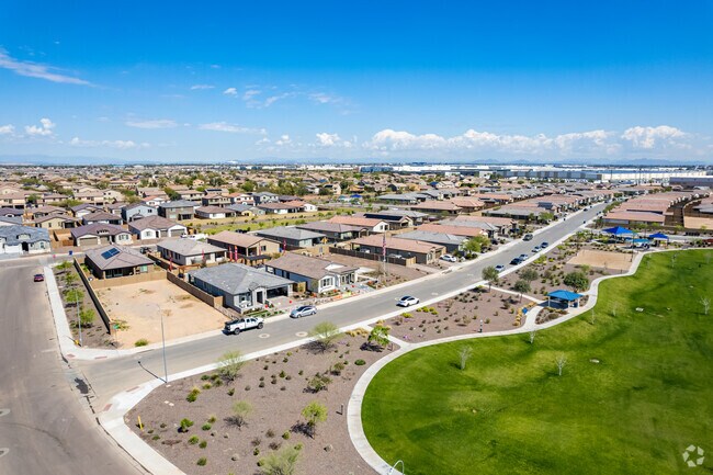 Single-family homes in the neighborhood.