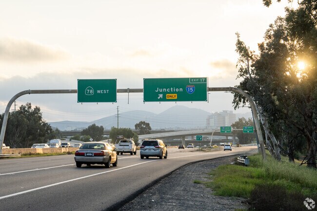 Miramar Ranch North has easy access to the 15 freeway.