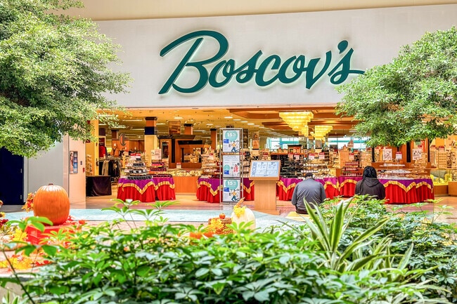 Locals shop at Boscov’s in Beaver Valley Mall, minutes from Independence Township.