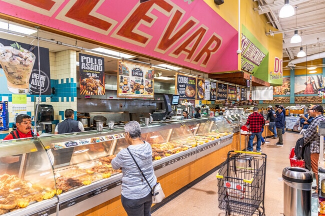 Northgate Market offers Mexican groceries, specialties and prepared food to Redwood Village residents.